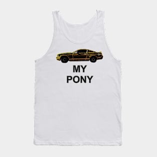 My Pony YellowO Neon Tank Top